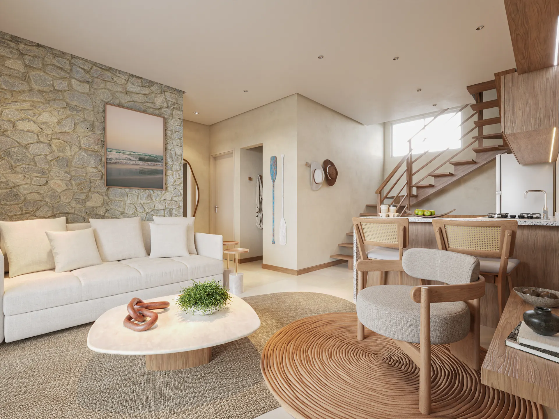 Apartamento Rooftop — varanda